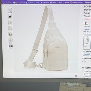 Light pink Sling Bag